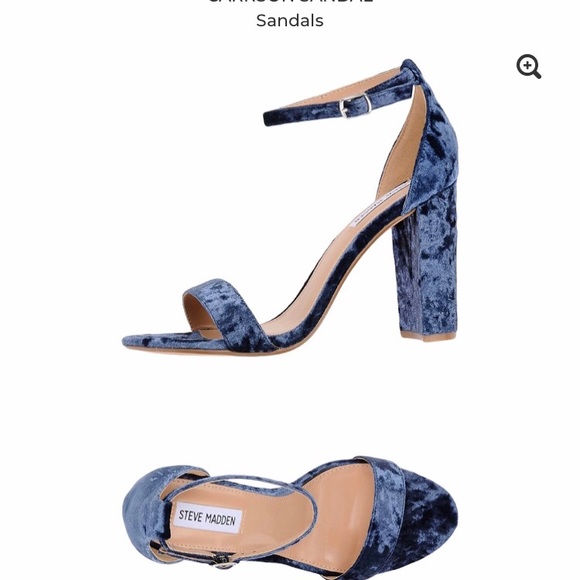 steve madden navy blue sandals